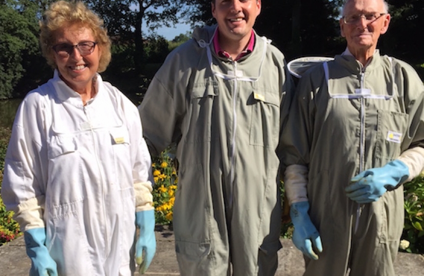 Anne, Huw and Terry