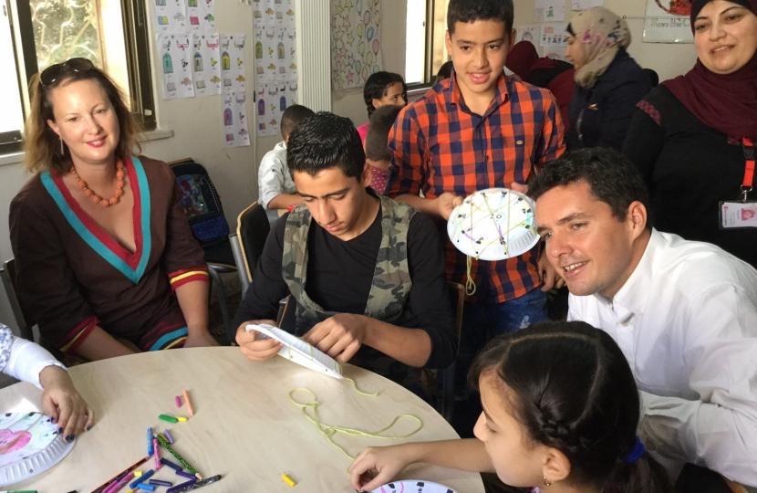 Visiting Education Projects in Amman: Thursday 22nd September