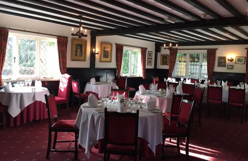 Dining Room, Brickwall Hotel