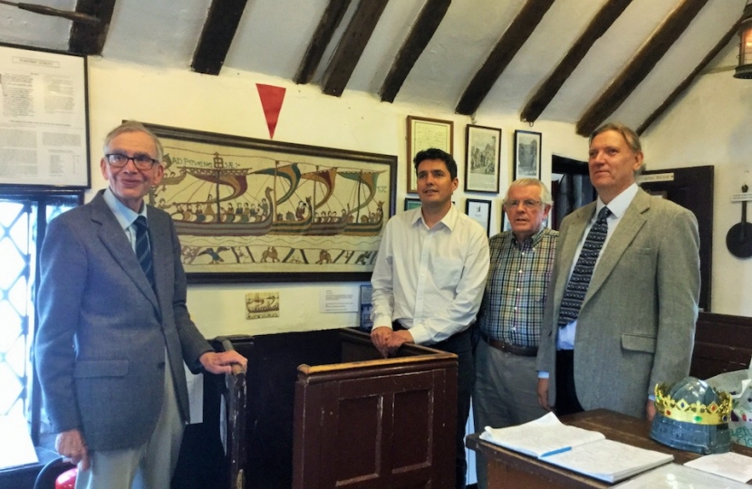 Huw's Pevensey Museum visit