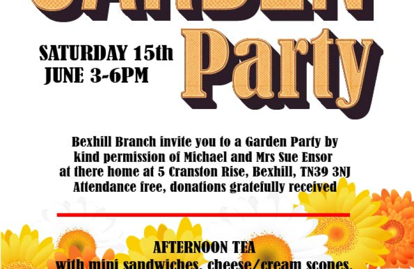 Bexhill garden party