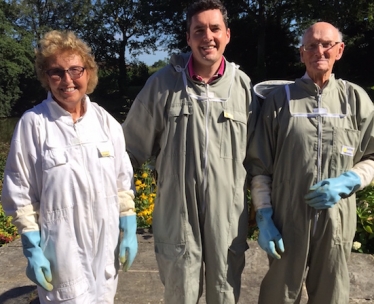 Anne, Huw and Terry