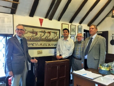 Huw's Pevensey Museum visit